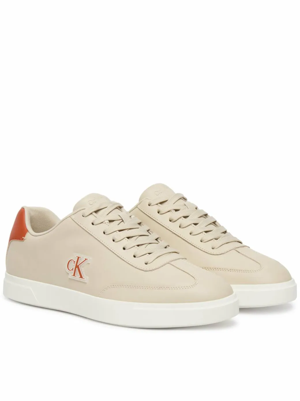 Sneakers Low Prof Cupsole Emb Lth HM0HM02124 Beige
