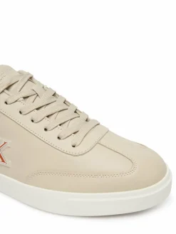 Sneakers Low Prof Cupsole Emb Lth HM0HM02124 Beige