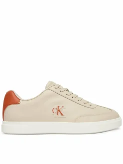 Sneakers Low Prof Cupsole Emb Lth HM0HM02124 Beige