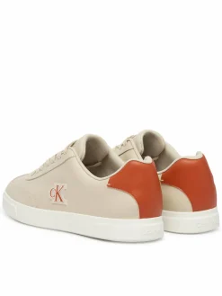 Sneakers Low Prof Cupsole Emb Lth HM0HM02124 Beige