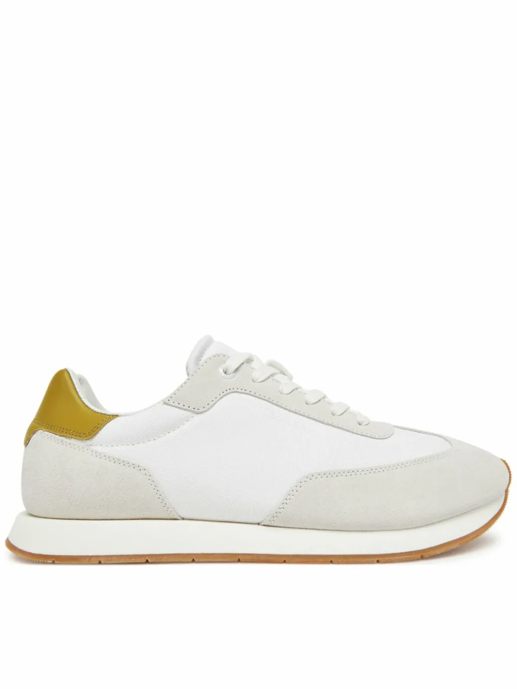 Sneakers Low Prof Runn Laceup Cv Mix HM0HM01723 Bianco