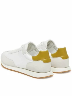 Sneakers Low Prof Runn Laceup Cv Mix HM0HM01723 Bianco