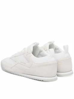 Sneakers Low Pro Runner Mix Mat HM0HM02208 Bianco