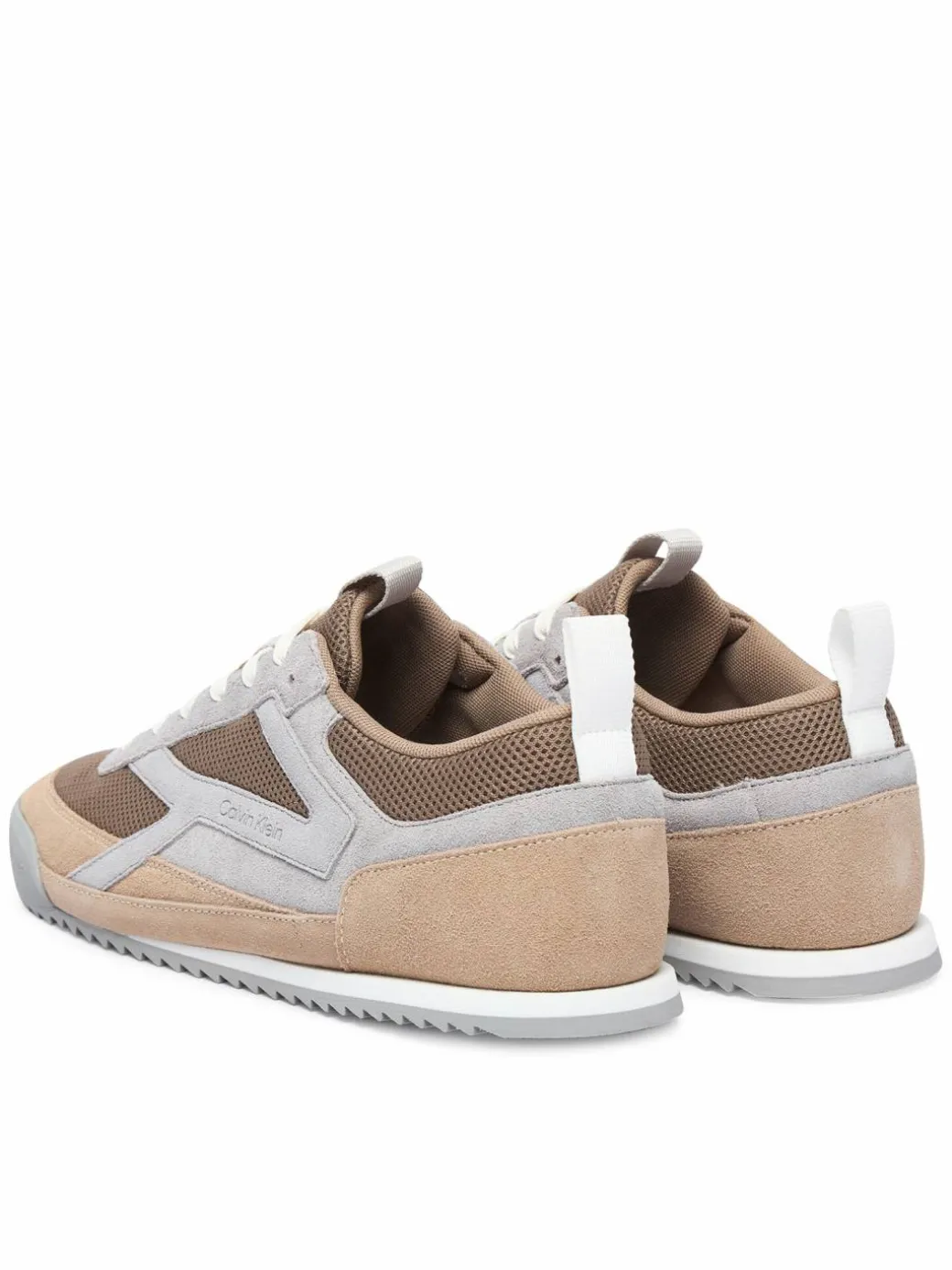 Sneakers Low Pro Runner Mix Mat HM0HM02208 Marrone