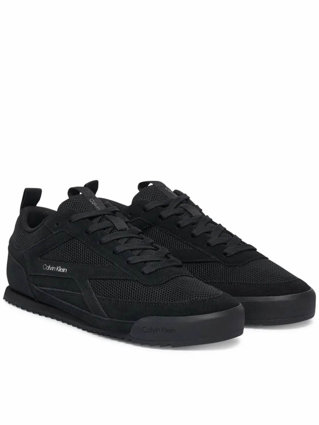 Sneakers Low Pro Runner Mix Mat HM0HM02208 Nero