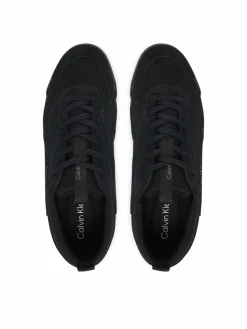 Sneakers Low Pro Runner Mix Mat HM0HM02208 Nero