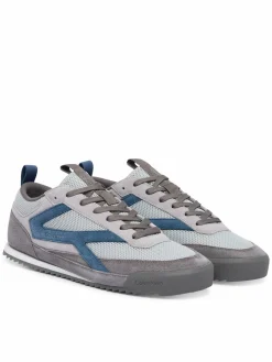 Sneakers Low Pro Runner Mix Mat HM0HM02208 Grigio