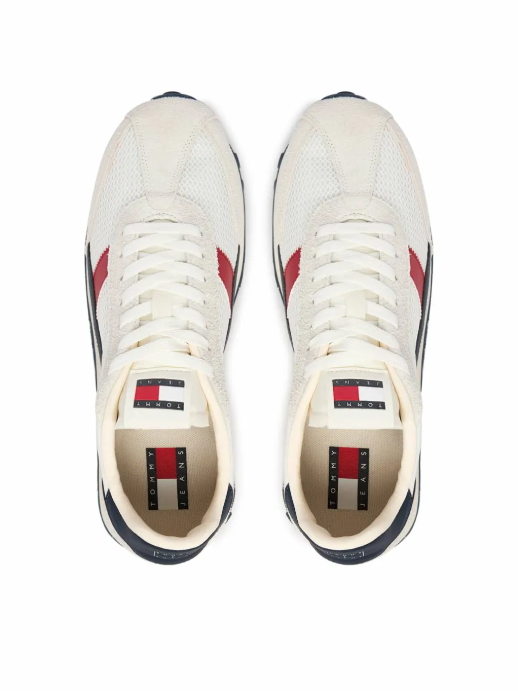 Sneakers Retro Runner Archive Open Mesh EM0EM01715 Bianco