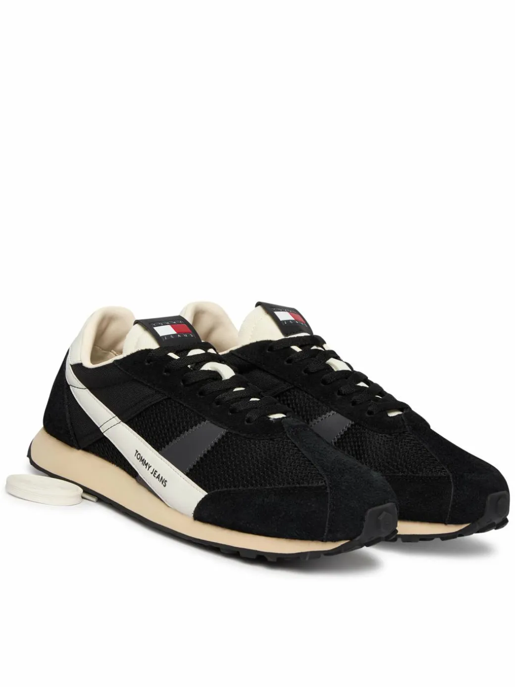 Sneakers Retro Runner Archive Open Mesh EM0EM01715 Nero
