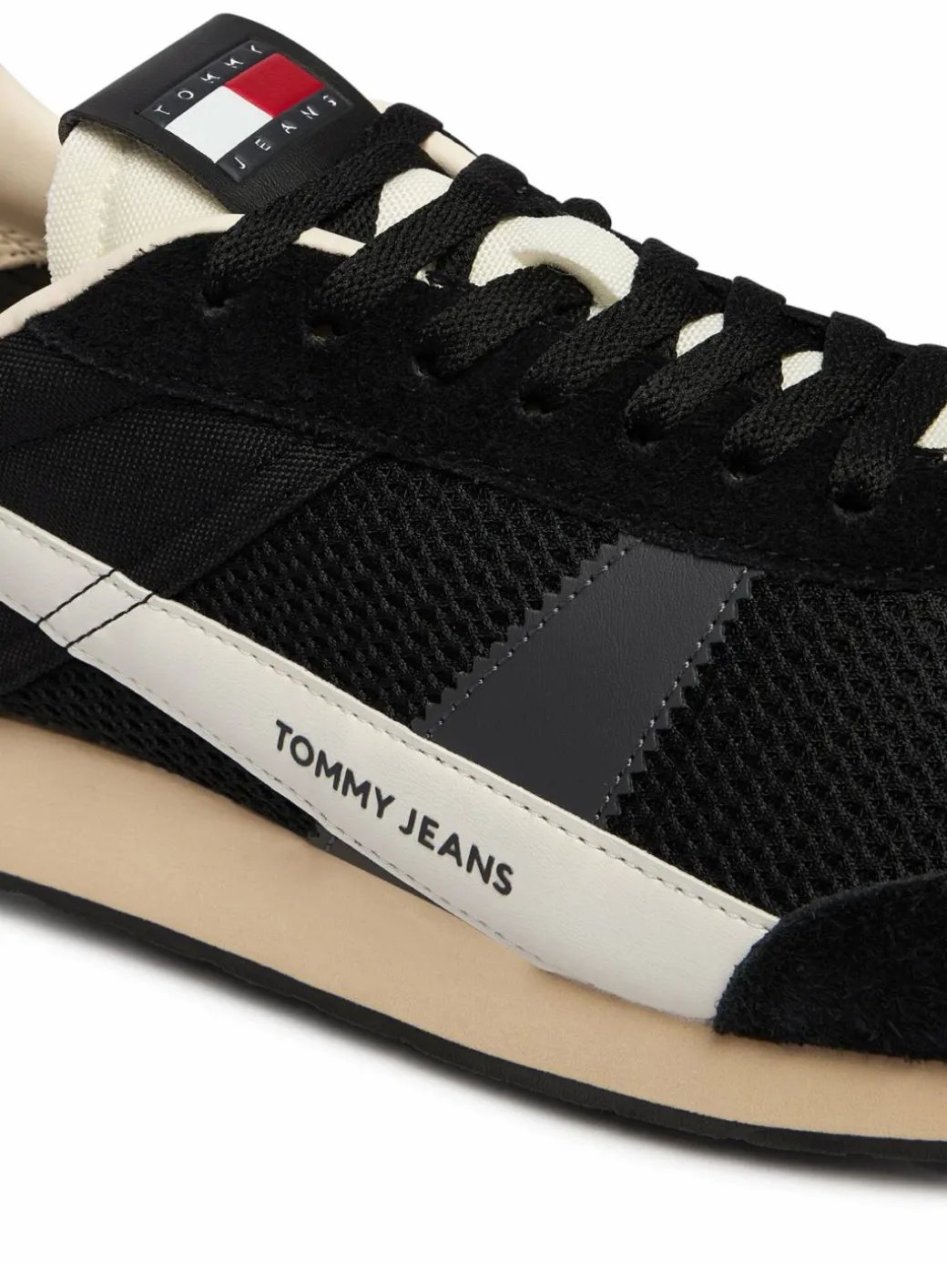 Sneakers Retro Runner Archive Open Mesh EM0EM01715 Nero