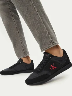Sneakers Retro Runner Band Lth-Su HM0HM02212 Nero
