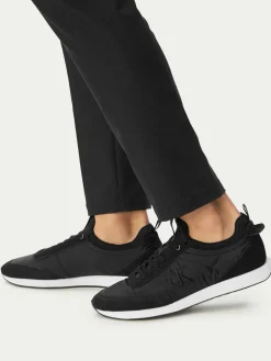 Sneakers Retro Runner Sock Laceup Mix YM0YM01414 Nero