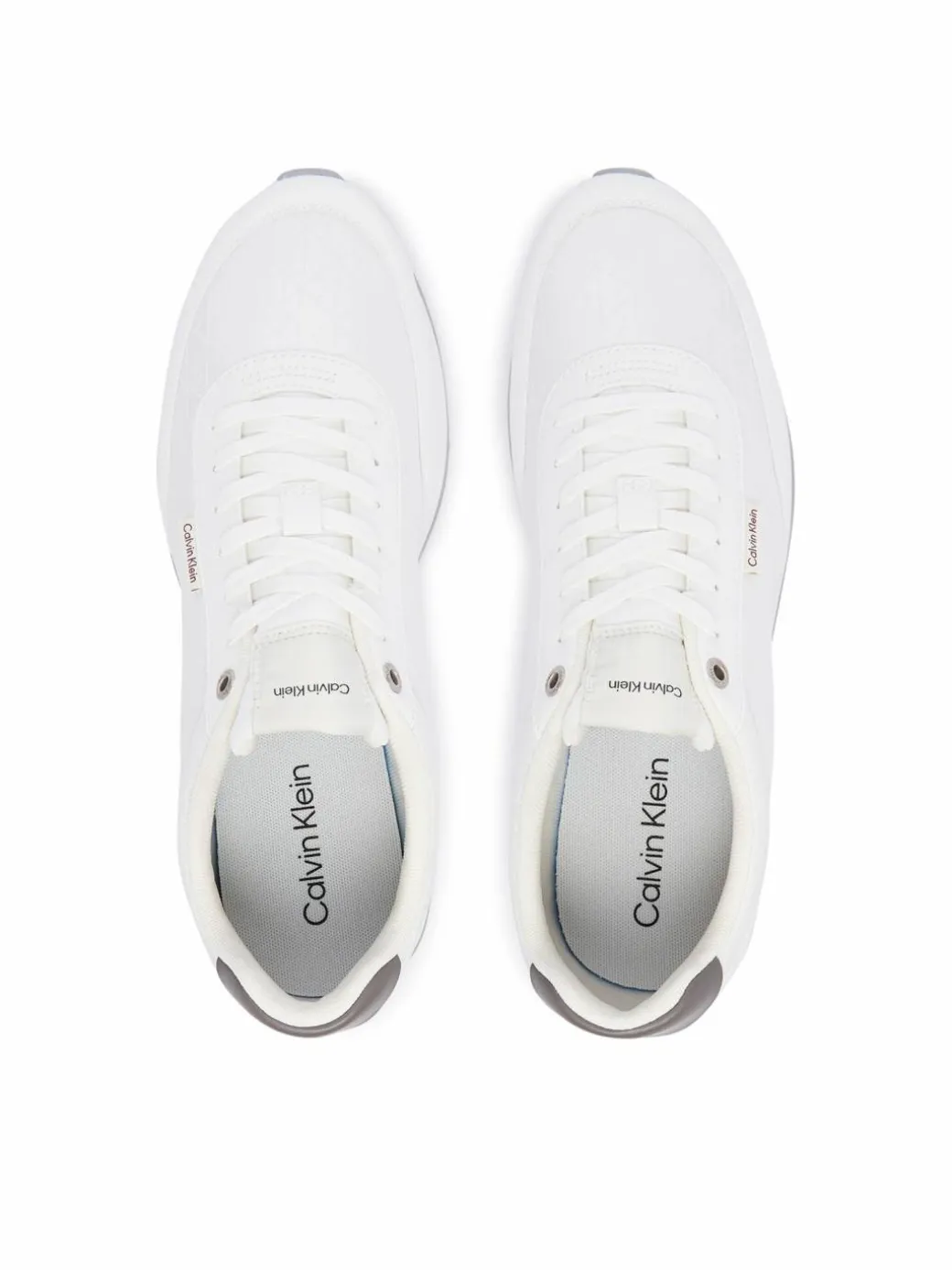 Sneakers Retro Runner T Lth Aop Ny HM0HM02213 Bianco