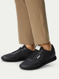 Sneakers Retro Runner T Lth Aop Ny HM0HM02213 Nero