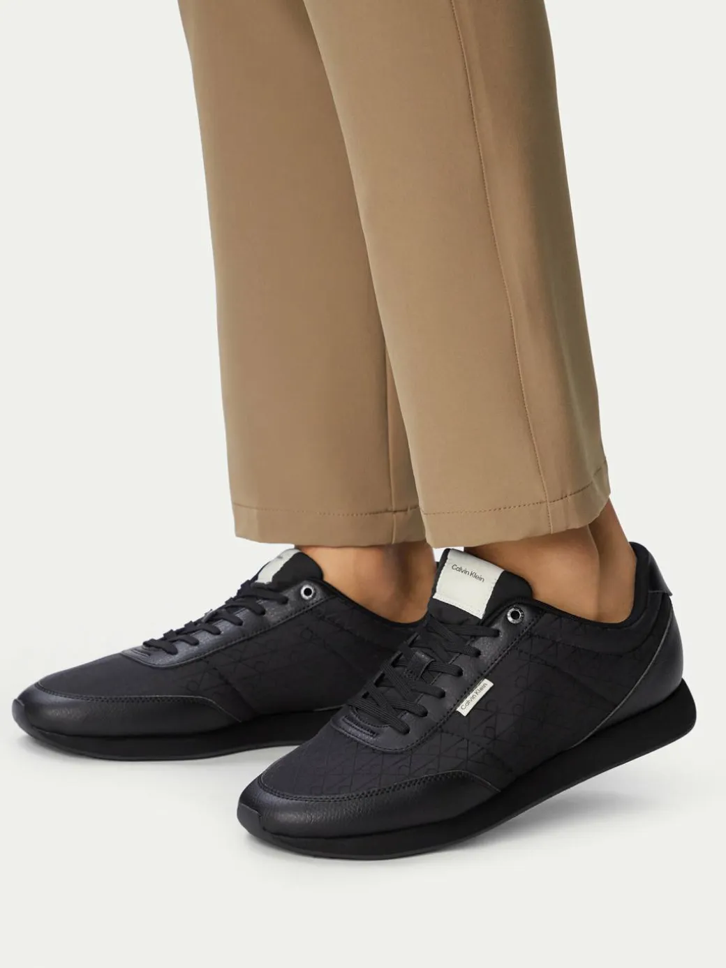 Sneakers Retro Runner T Lth Aop Ny HM0HM02213 Nero
