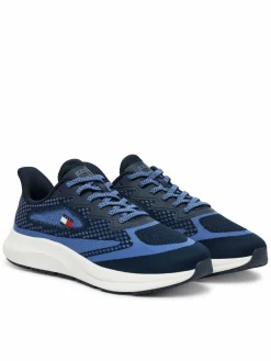 Sneakers Runner Knitted EM0EM01713 Blu