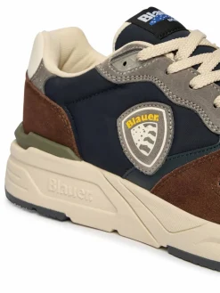 Sneakers S6RAY02/MES Blu scuro