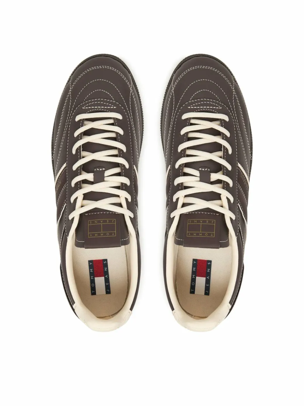 Sneakers The Greenwich Edge Stitching EM0EM01708 Marrone