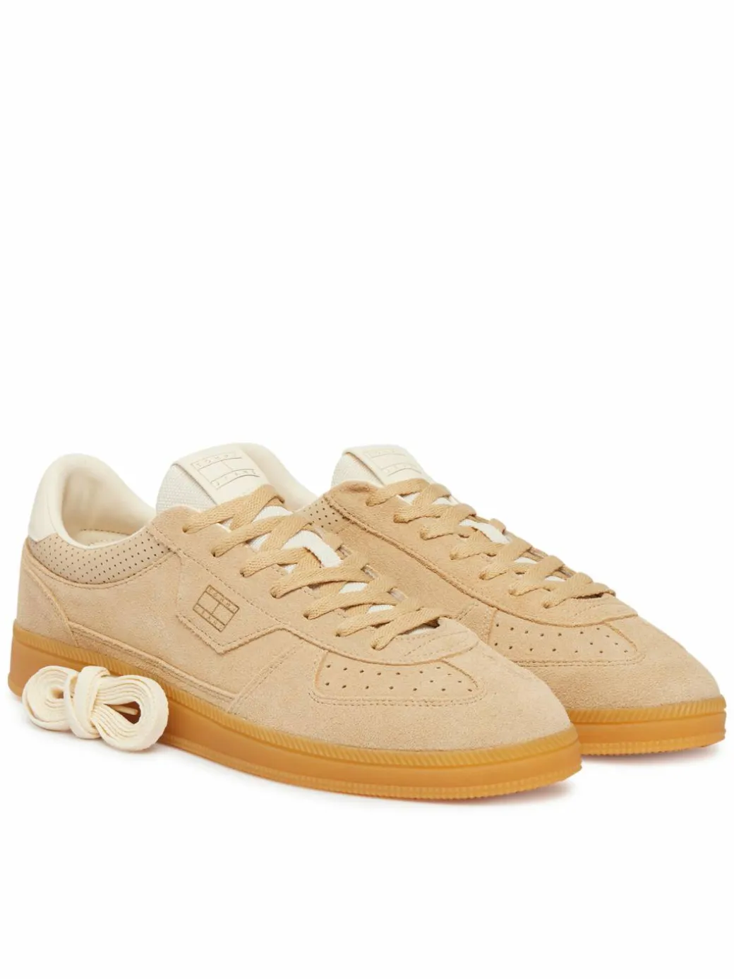 Sneakers The Greenwich Edge Suede EM0EM01732 Beige chiaro