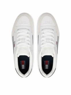 Sneakers Tjm Cupsole Leather EM0EM01660 Bianco