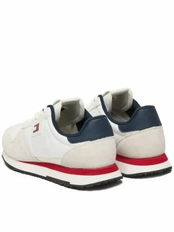 Sneakers Tjm Eva Runner Leather EM0EM01649 Bianco