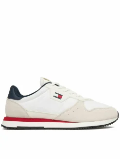 Sneakers Tjm Eva Runner Leather EM0EM01649 Bianco