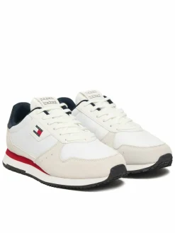 Sneakers Tjm Eva Runner Leather EM0EM01649 Bianco