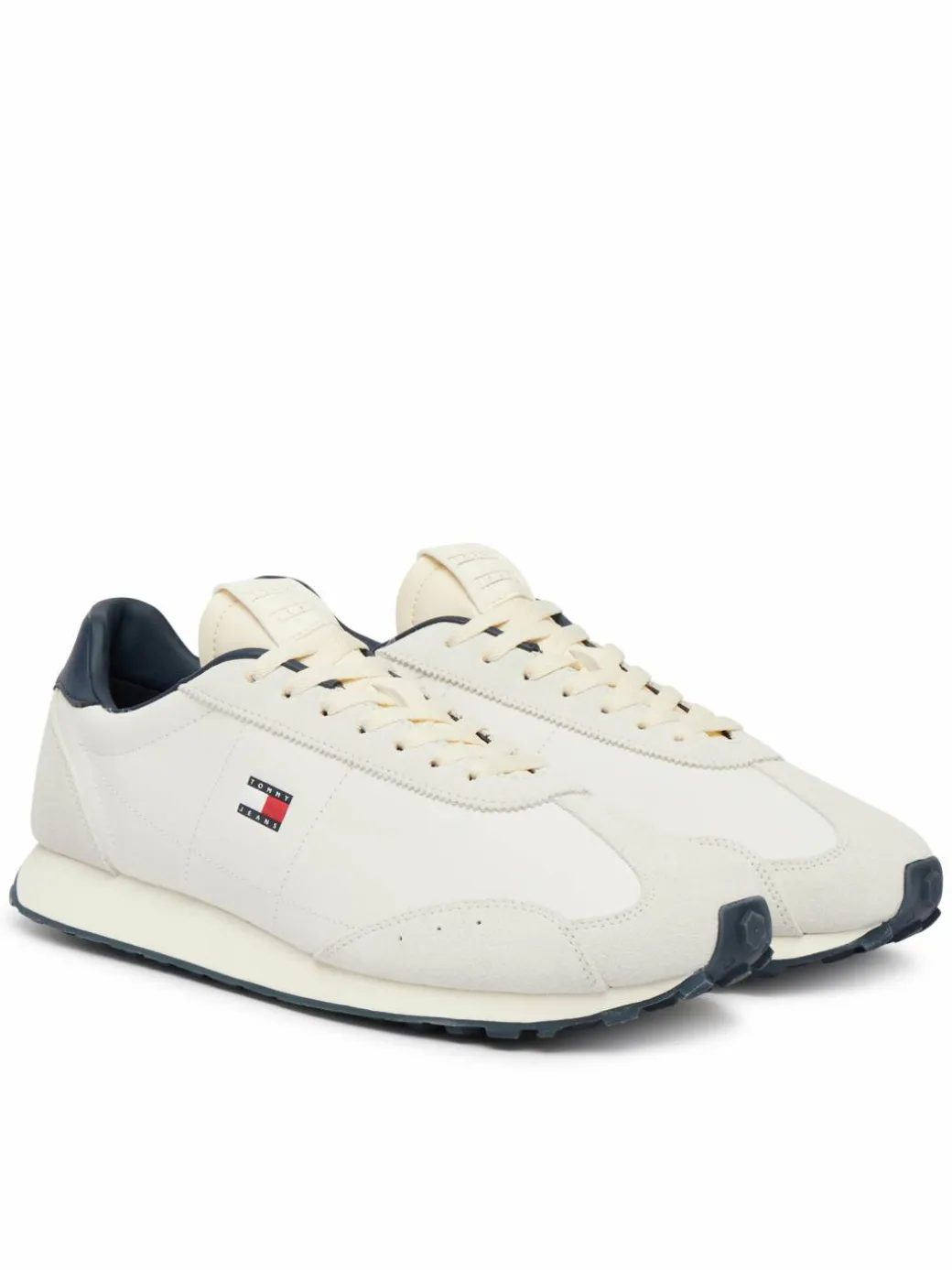 Sneakers Tjm Retro Runner Archive Mix Mat EM0EM01763 Beige chiaro