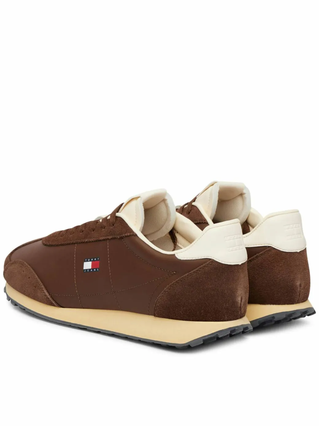 Sneakers Tjm Retro Runner Archive Mix Mat EM0EM01763 Marrone