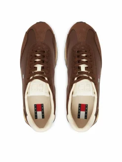Sneakers Tjm Retro Runner Archive Mix Mat EM0EM01763 Marrone