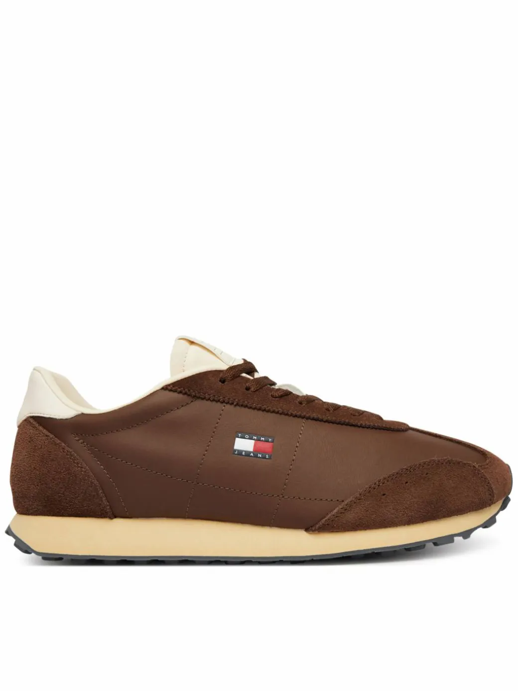 Sneakers Tjm Retro Runner Archive Mix Mat EM0EM01763 Marrone