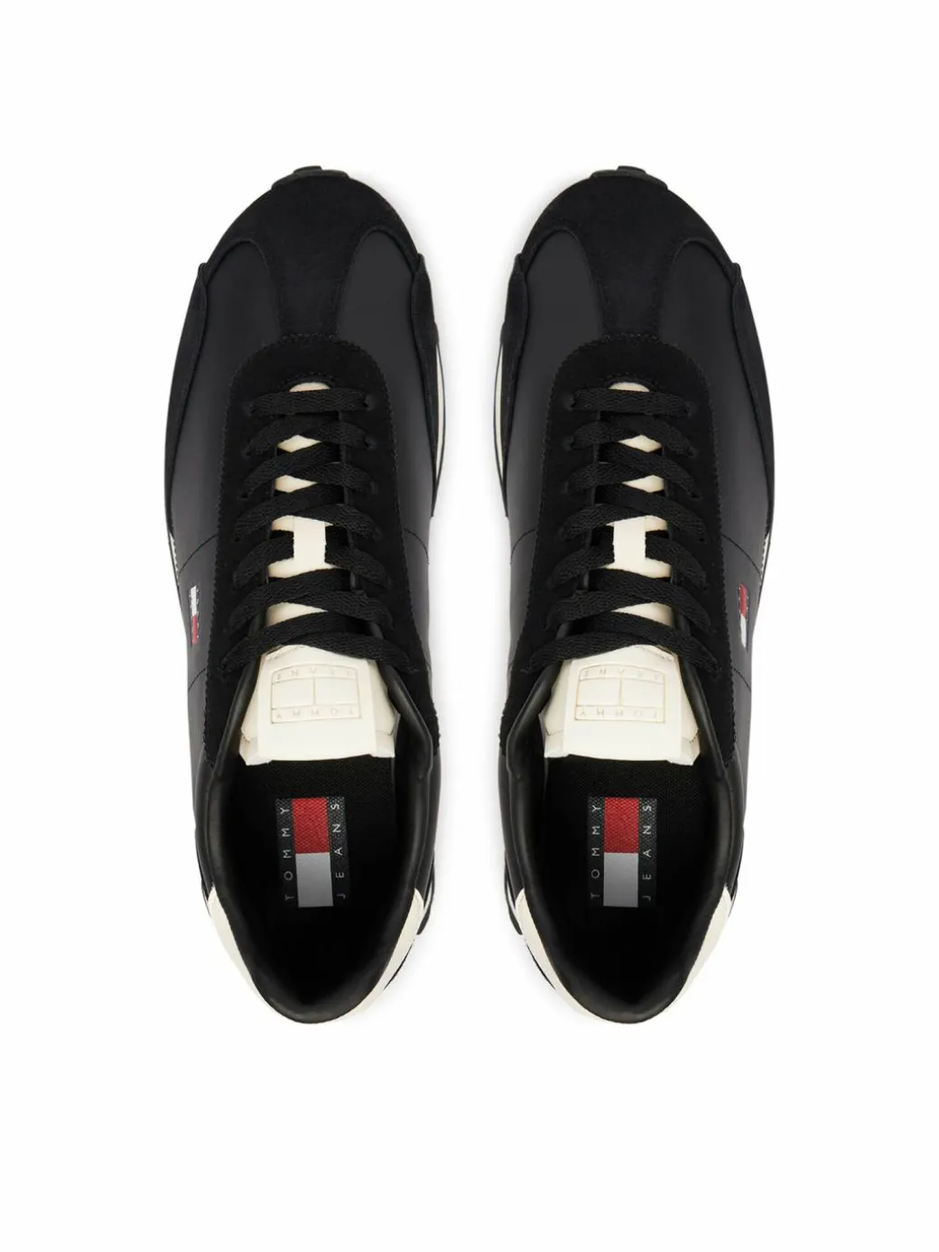 Sneakers Tjm Retro Runner Archive Mix Mat EM0EM01763 Nero