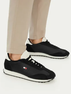 Sneakers Tjm Retro Runner Archive Mix Mat EM0EM01763 Nero