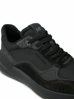 Sneakers Trevor Mixed-Media Trainer 42F4TRFS7D Nero