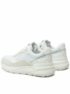 Sneakers Trevor Mixed-Media Trainer 42F4TRFS7D Bianco