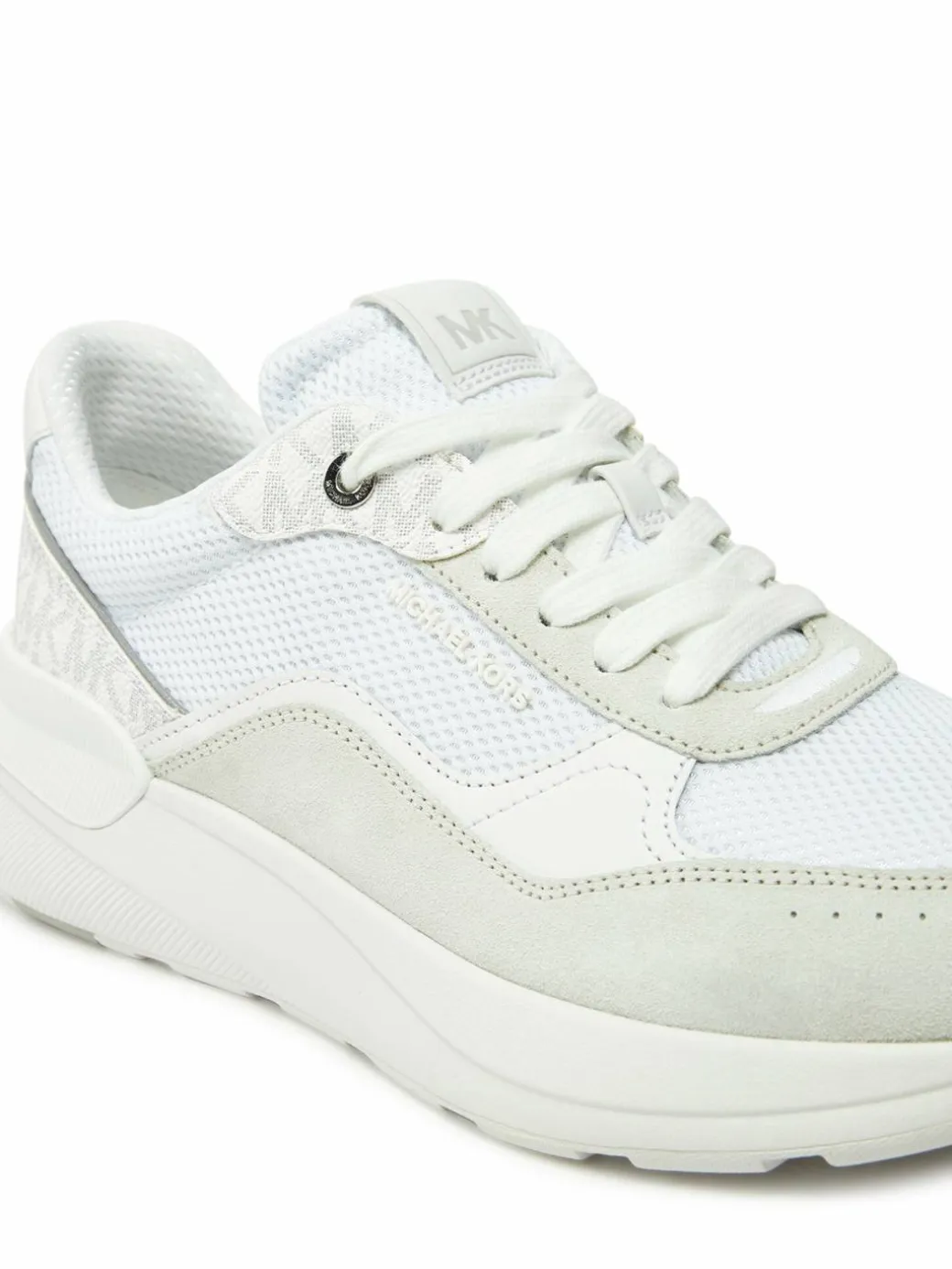 Sneakers Trevor Mixed-Media Trainer 42F4TRFS7D Bianco
