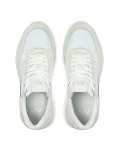 Sneakers Trevor Mixed-Media Trainer 42F4TRFS7D Bianco